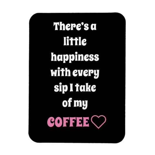Magnet Flexible Aimant à dire du café (Vertical)
