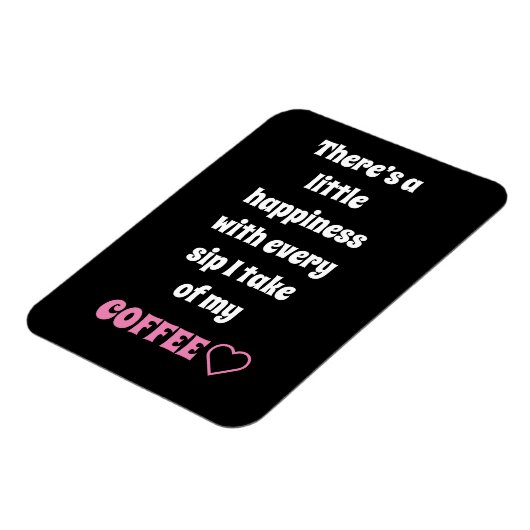 Magnet Flexible Aimant à dire du café (Côté Gauche)