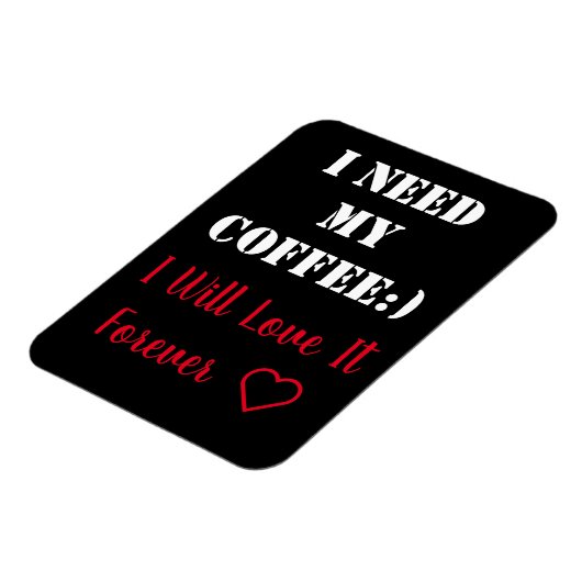 Magnet Flexible Aimant à dire du café (Côté Gauche)