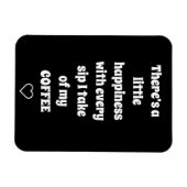 Magnet Flexible Aimant à dire du café (Horizontal)