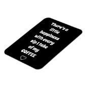 Magnet Flexible Aimant à dire du café (Côté Gauche)