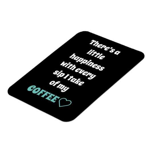 Magnet Flexible Aimant à dire du café (Côté Gauche)