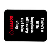 Magnet Flexible Aimant à dire du café (Horizontal)