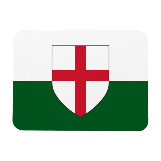 Magnet Flexible Aimant à drapeau d'Angleterre et du Pays de Galles (Horizontal)
