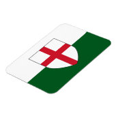Magnet Flexible Aimant à drapeau d'Angleterre et du Pays de Galles (Côté Gauche)