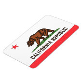 Magnet Flexible Aimant à DRAPEAU DE CALIFORNIE (Côté Gauche)