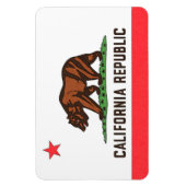 Magnet Flexible Aimant à DRAPEAU DE CALIFORNIE (Vertical)