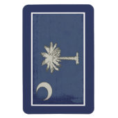 Magnet Flexible Aimant à drapeau d'état SC Palmetto (Vertical)