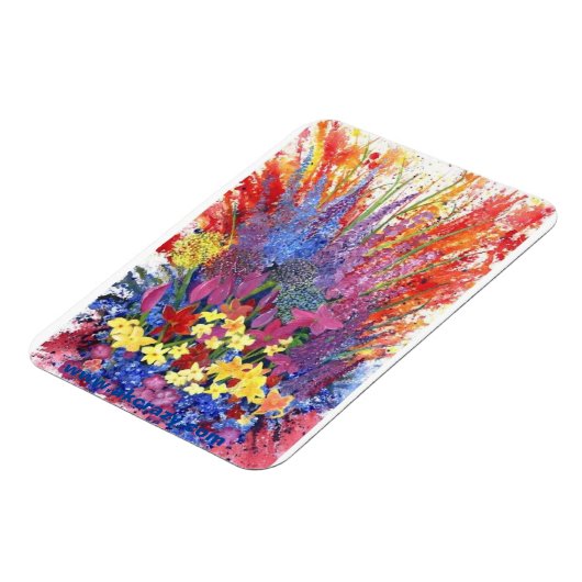 Magnet Flexible Aimant à explosion florale (Côté Gauche)