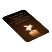 Magnet Flexible Aimant à flamme de chandelle de porc volant (Côté Droit)