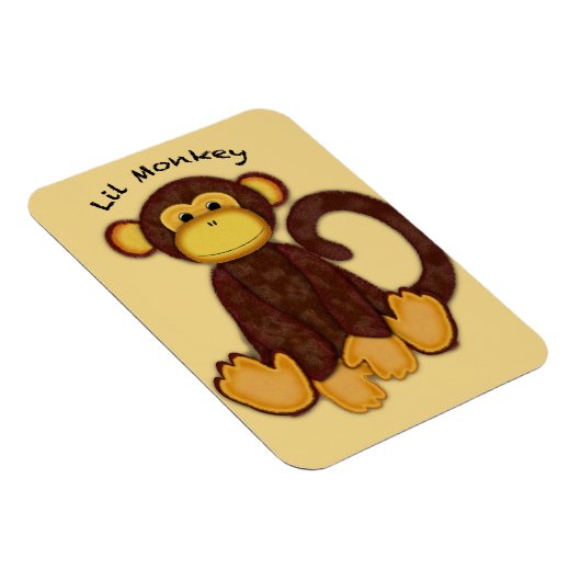 Magnet Flexible Aimant à frigo singe (Côté Droit)