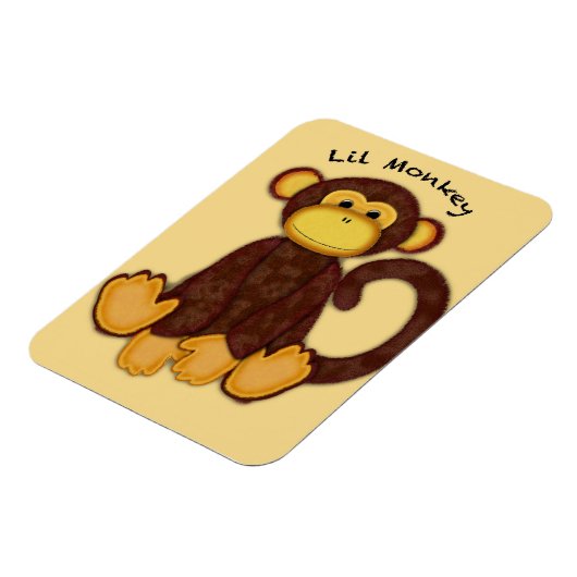 Magnet Flexible Aimant à frigo singe (Côté Gauche)