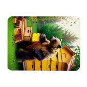 Magnet Flexible Aimant à l'ours de ruche (Horizontal)