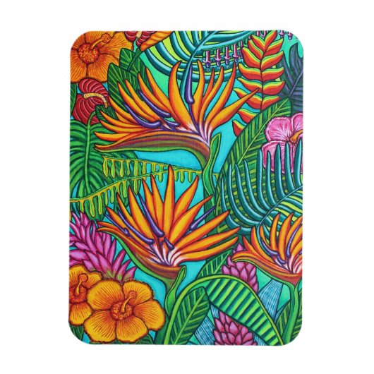 Magnet Flexible Aimant à pierres tropicales (Vertical)
