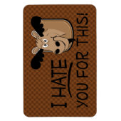 Magnet Flexible Aimant à tête d'orignal (Vertical)