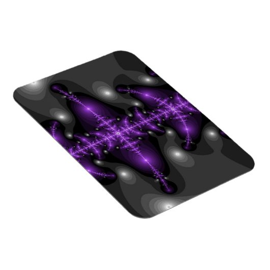 Magnet Flexible Aimant Abstrait de la colonne vertébrale violette (Côté Droit)