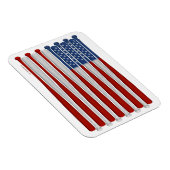 Magnet Flexible Aimant Amérique de baseball (USA) (Côté Droit)