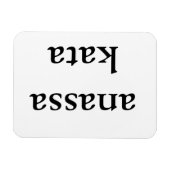 Magnet Flexible aimant anassa kata (Horizontal)