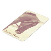 Magnet Flexible Aimant Arabian Horse (Côté Gauche)