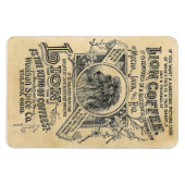 Magnet Flexible Aimant au café Lion (Horizontal)