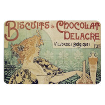 Aimant au chocolat de biscuits