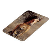 Magnet Flexible Aimant au coeur de Lion (Côté Gauche)