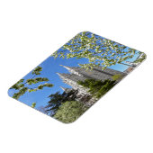 Magnet Flexible Aimant avec Temple SLC avec fleurs blanches (Côté Gauche)