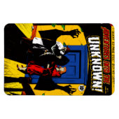 Magnet Flexible Aimant 'Aventures dans l'inconnu' des années 1950 (Horizontal)