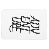 Magnet Flexible Aimant aventureux (Horizontal)