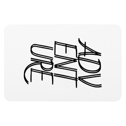 Magnet Flexible Aimant aventureux (Horizontal)