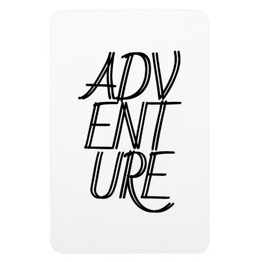 Magnet Flexible Aimant aventureux (Vertical)