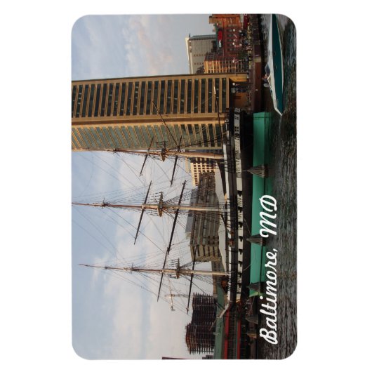 Magnet Flexible Aimant Baltimore personnalisable (Vertical)