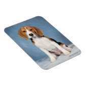 Magnet Flexible Aimant beagle Puppy (Côté Droit)