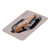 Magnet Flexible Aimant Bel Air Brown 1955 (Côté Gauche)