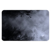 Magnet Flexible Aimant bleu ciel hanté (Horizontal)