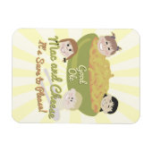 Magnet Flexible Aimant bon Ole Mac et fromage Mega (Horizontal)