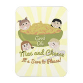 Magnet Flexible Aimant bon Ole Mac et fromage Mega (Vertical)