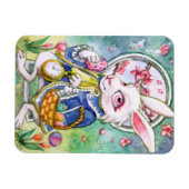 Magnet Flexible Aimant Bunny de Pâques (Horizontal)