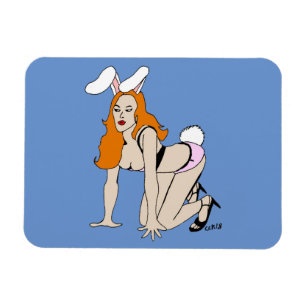 Magnet Flexible aimant bunnygirl