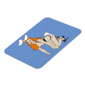 Magnet Flexible aimant bunnygirl (Côté Gauche)