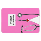 Magnet Flexible Aimant cadeau personnel (Horizontal)