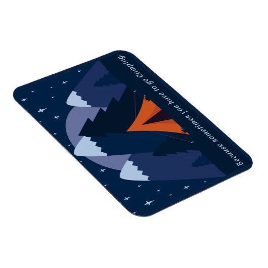 Magnet Flexible Aimant Camping Gone (Côté Droit)