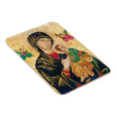 Magnet Flexible Aimant catholique Notre Dame de l'aide perpétuelle (Côté Droit)