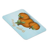Magnet Flexible Aimant Citrouille peint (Côté Droit)