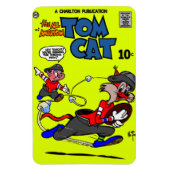 Magnet Flexible Aimant comique TOMCAT des années 1950 (Vertical)