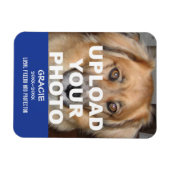 Magnet Flexible Aimant commémoratif photo de chien ou de chat (Horizontal)