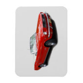Magnet Flexible Aimant convertible rouge 1966 (Vertical)