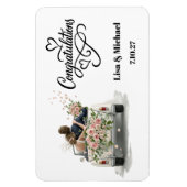 Magnet Flexible Aimant Couple de Mariage (Vertical)