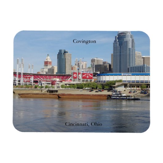 Magnet Flexible Aimant Covington & barges (Horizontal)