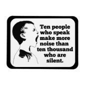 Magnet Flexible Aimant "crier" (Horizontal)